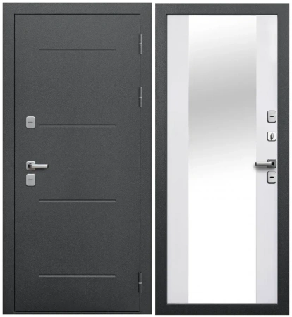 ISOTERMA СЕРЕБРО /ЭМАЛИТ БЕЛЫЙ (ЗЕРКАЛО)