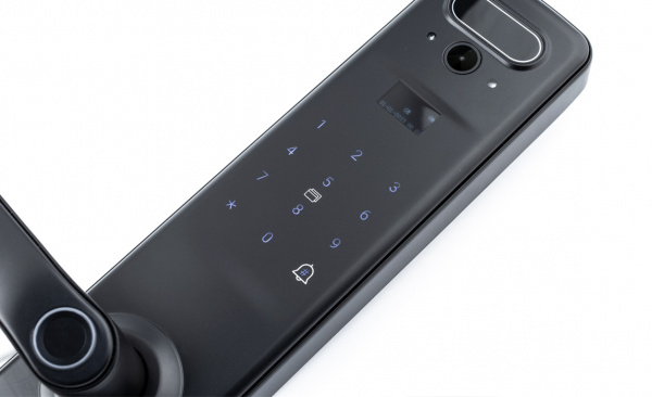 ЭЛЕКТРОННЫЙ  ЗАМОК Gimmel F30 Tuya DM 60 - умный полуавтоматический замок с домофоном ( С ЗАМКОМ )